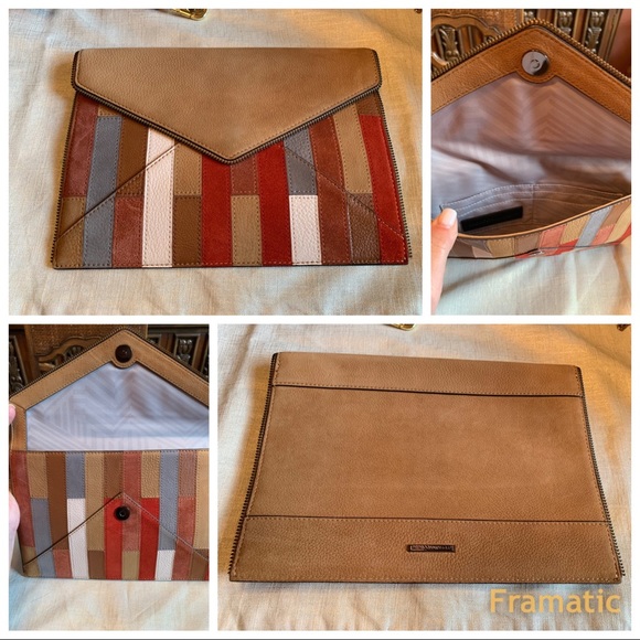 Rebecca Minkoff leather clutch - Picture 1 of 6